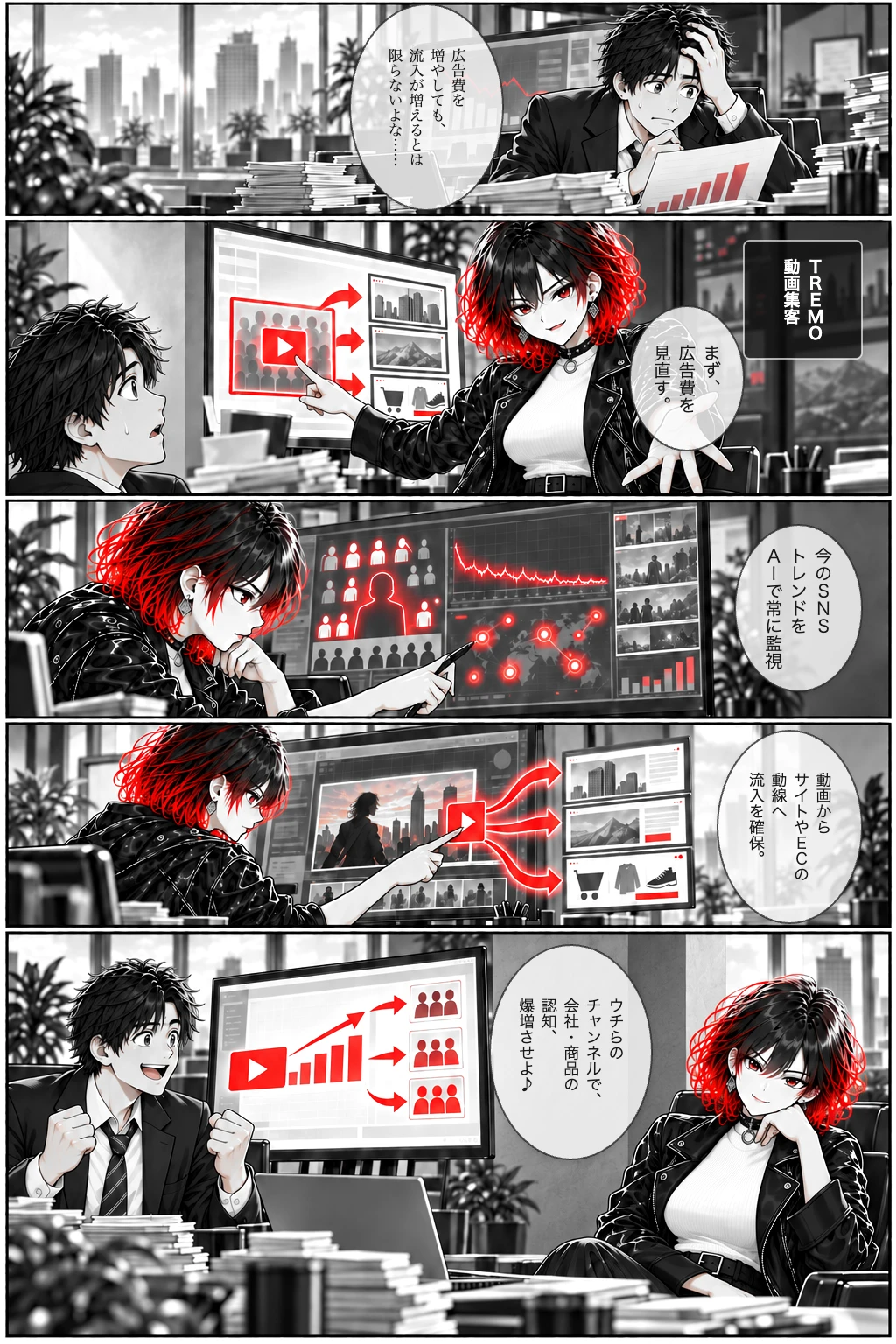 TREMO担当が広告費と動画からサイトやECへの流入動線を見直す